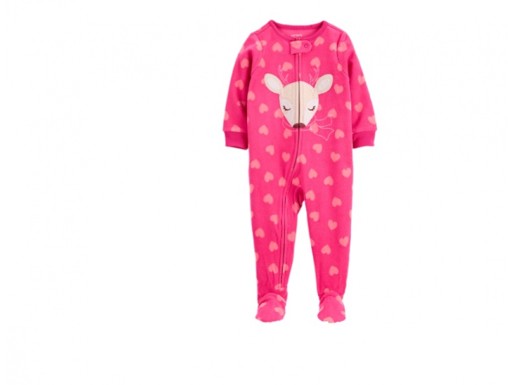 PIJAMA MICROPOLAR PIE VENADO CARTERS 2T