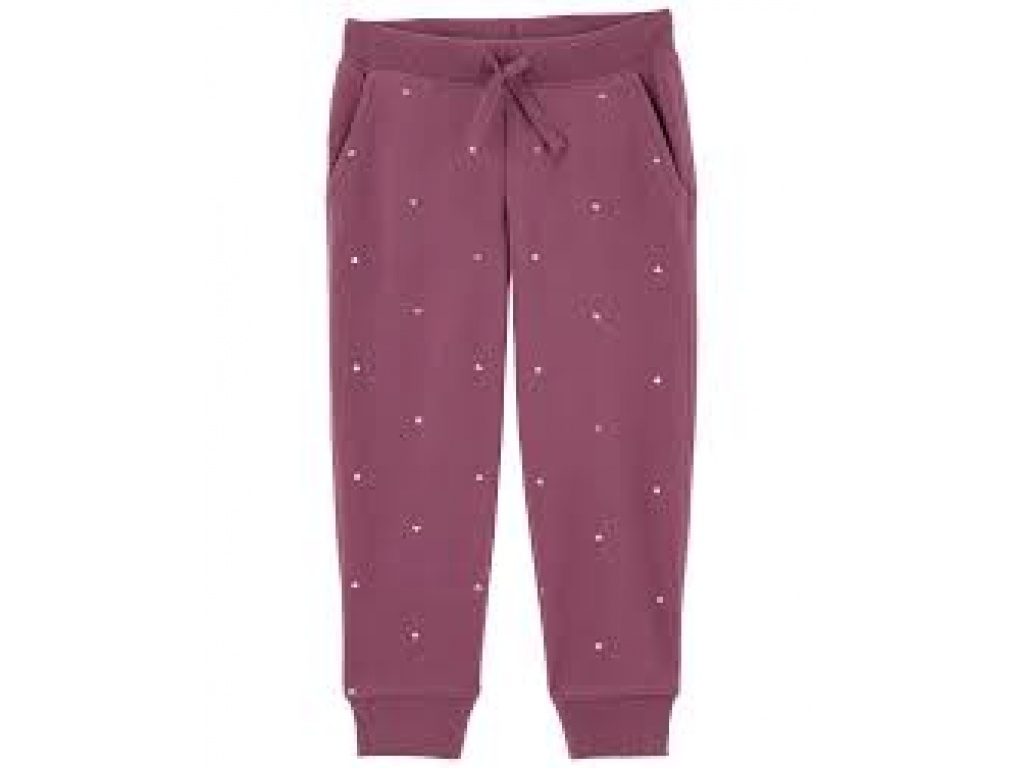 PANTALON CORAZONES ALGODON FELPA OSHKOSH 12M