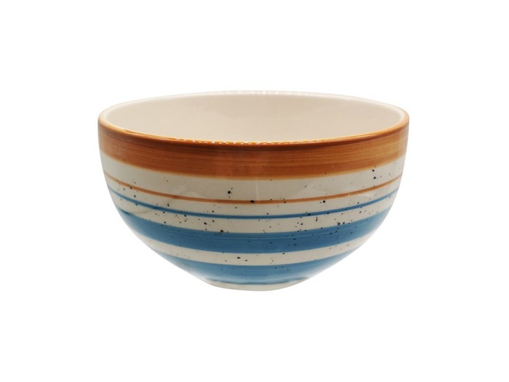 BOWL CERAMICA CON DISEO MEDIANO