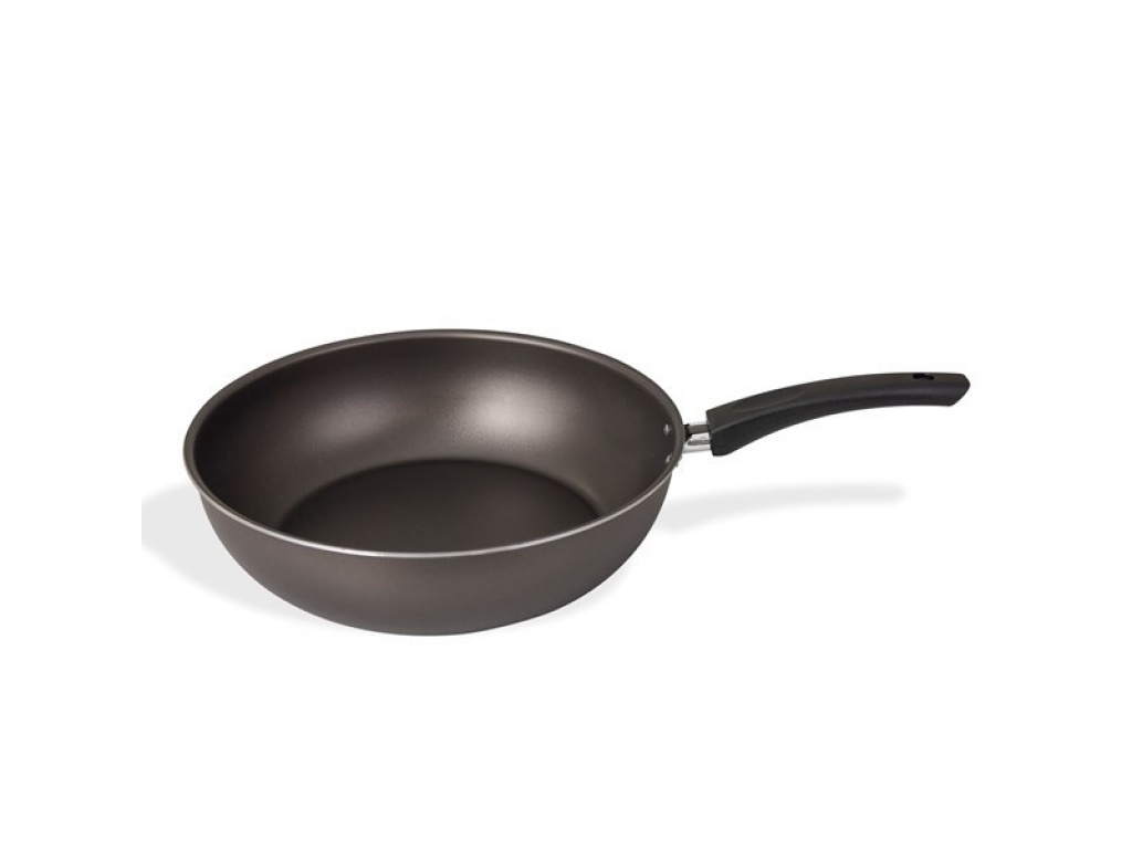 SARTEN WOK ANTIADHERENTE TROPICOS GRIS MARTINAZZO 7028/25