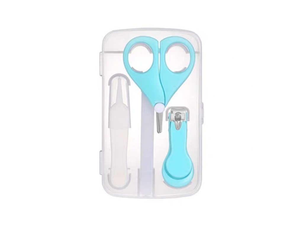 SET MANICURIA X 4 PARA BEBE CAJA PLASTICO