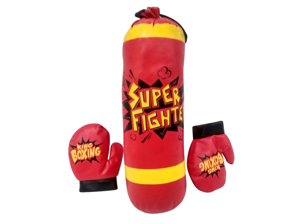 BOLSA DE BOX CHICA CON GUANTES EN RED