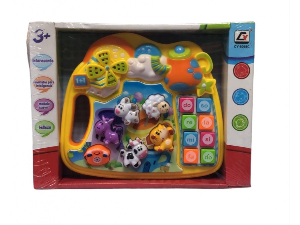 DIDACTICO ORGANO CON LUZ Y SONIDO CAJA 0084
