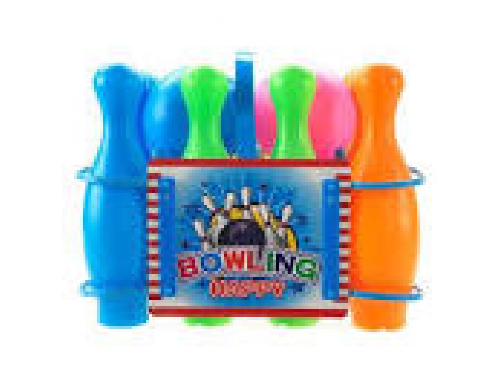 BOWLING 12 PIEZAS SOPORTE PLASTICO 6927174135083
