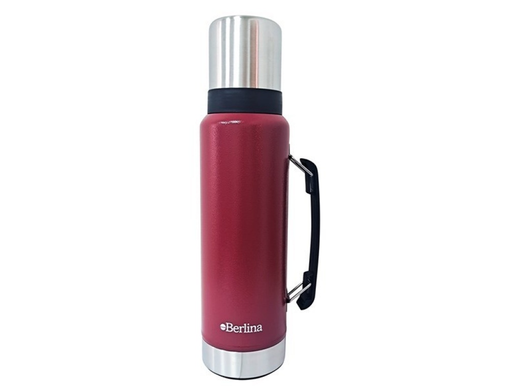 TERMO 1.2L ACERO PICO CEBADOR BASE ANTIDESLIZANTE BERLINA BORDEAU