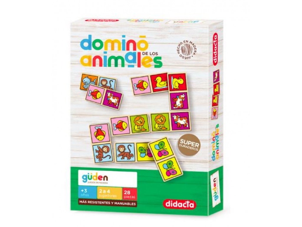 DIDACTA MADERA DOMINO ANIMALES 193/10