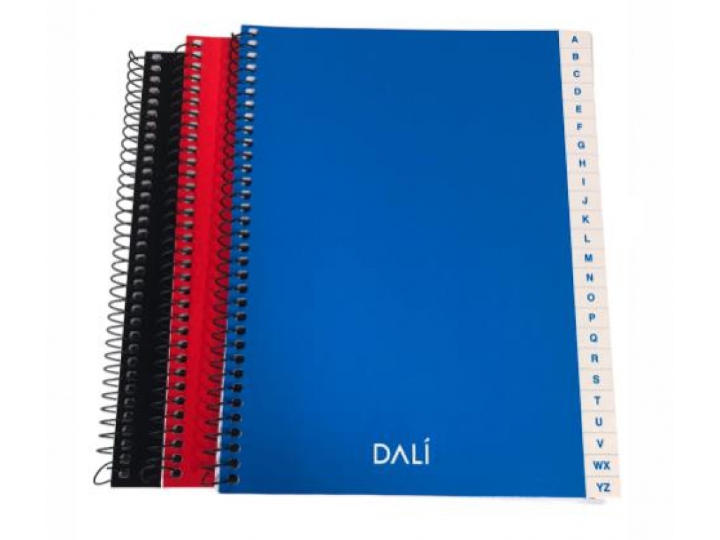 CUADERNO INDICE 72 HOJAS DALI