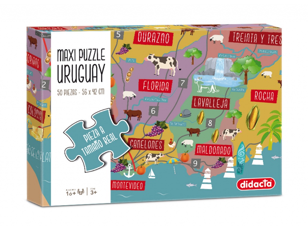 DIDACTA MAXI PUZZLE URUGUAY
