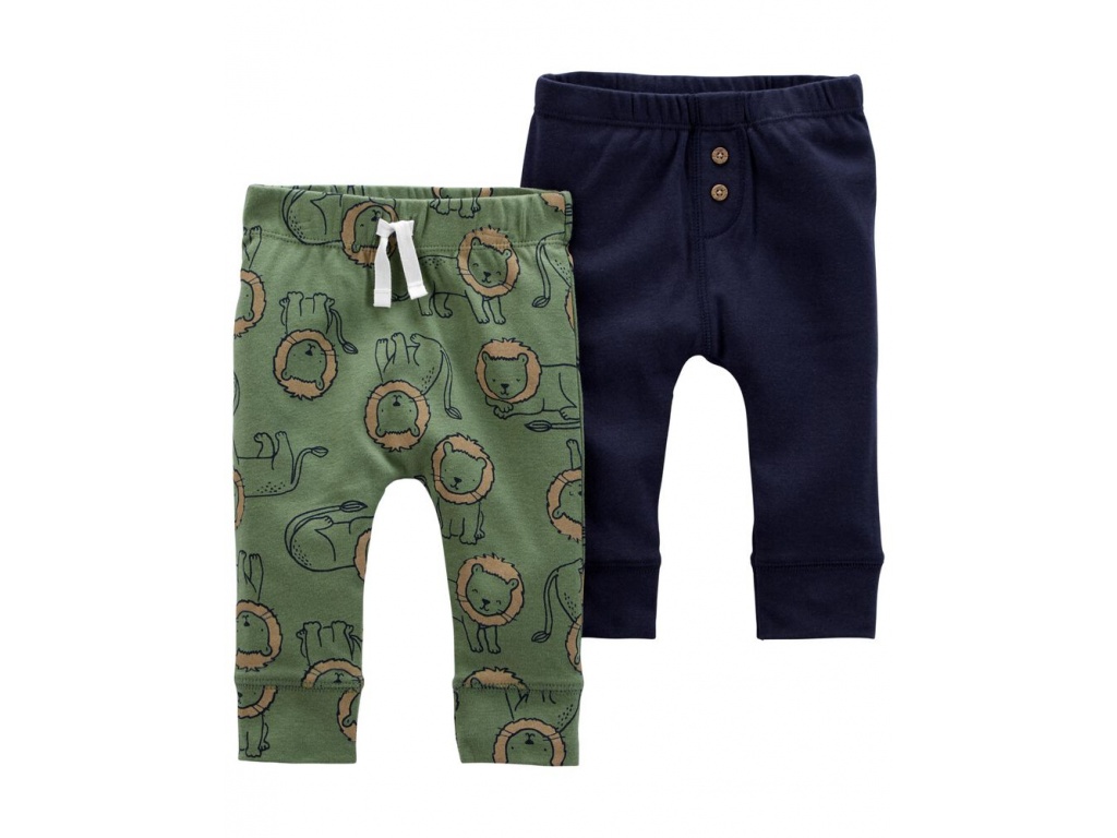 PACK 2 PANTALONES PORTIVOS ALGODON CARTERS NB