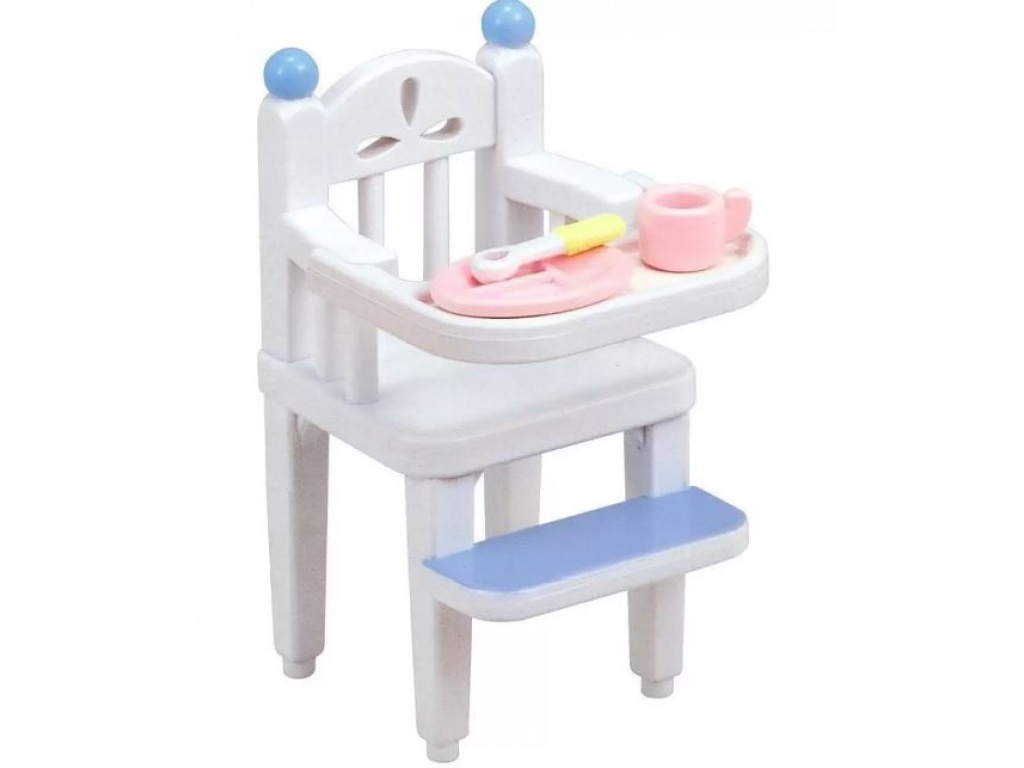 SYLVANIAN FAMILIES SILLA DE COMER + ACCESORIOS