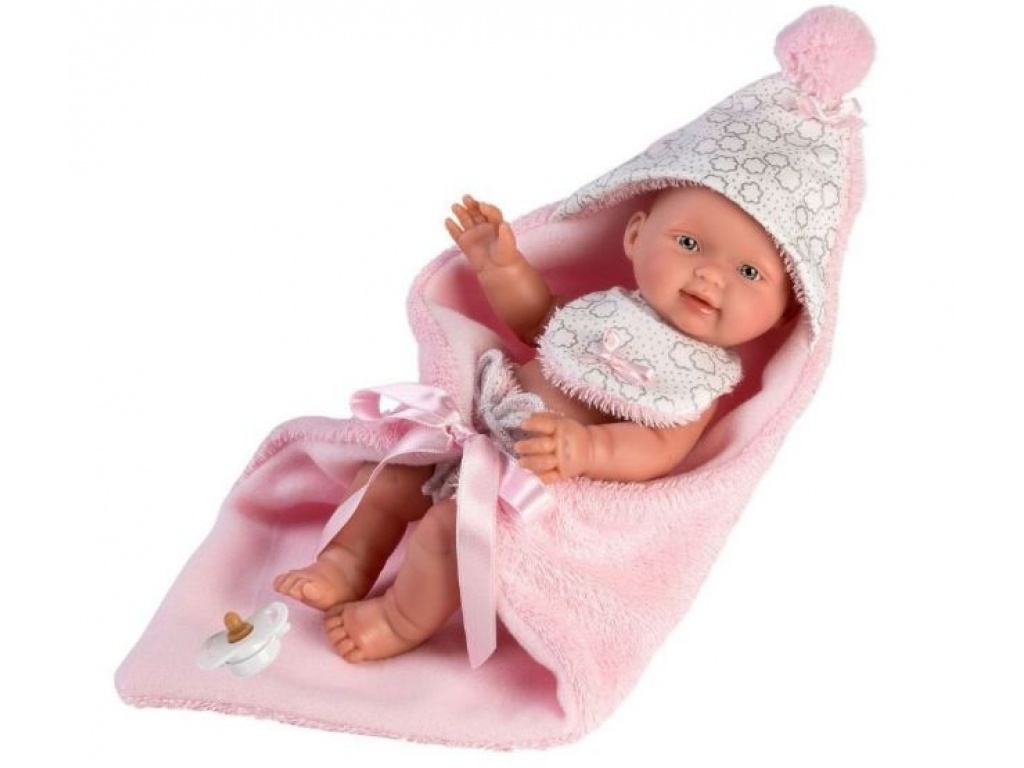 LLORENS BEBITA CON CAPA ROSA
