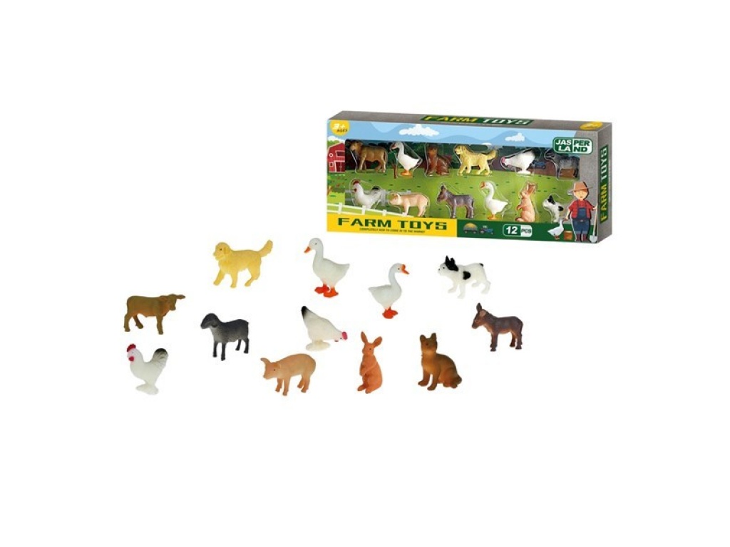 ANIMALES GRANJA X 12  6637
