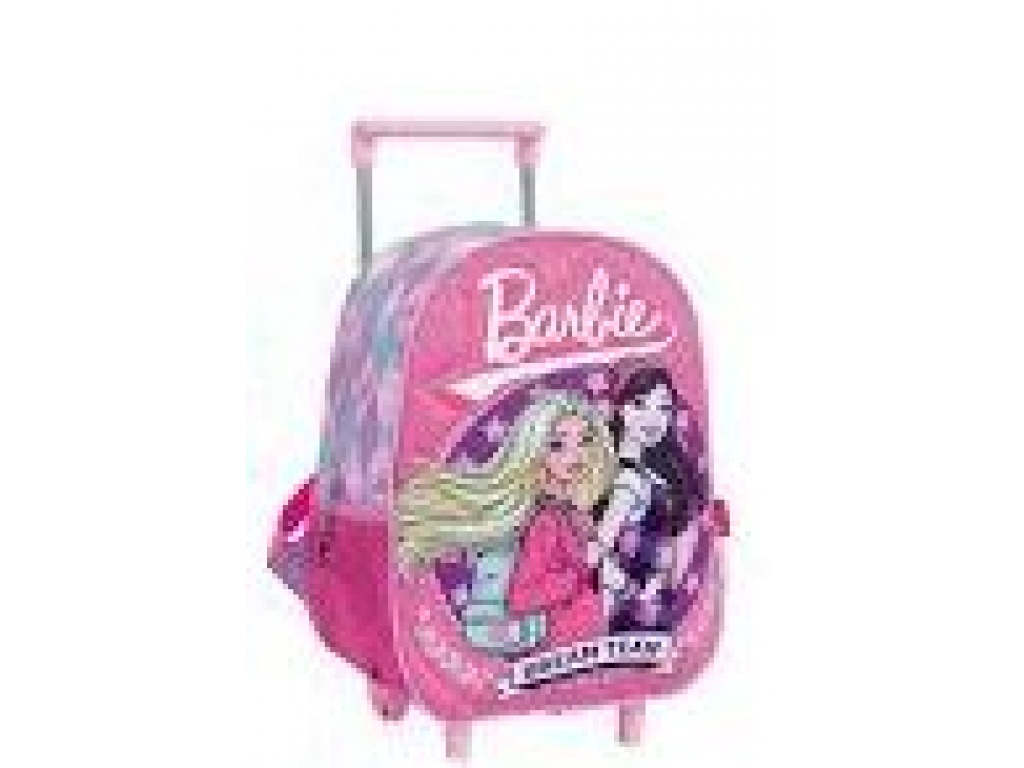 MOCHILA BARBIE 12" CON CARRO 35612