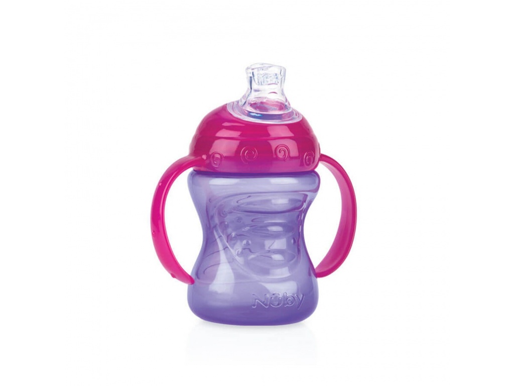 NUBY VASO DE ENTRENAMIENTO SUPERSPOUT ASAS 240 ML