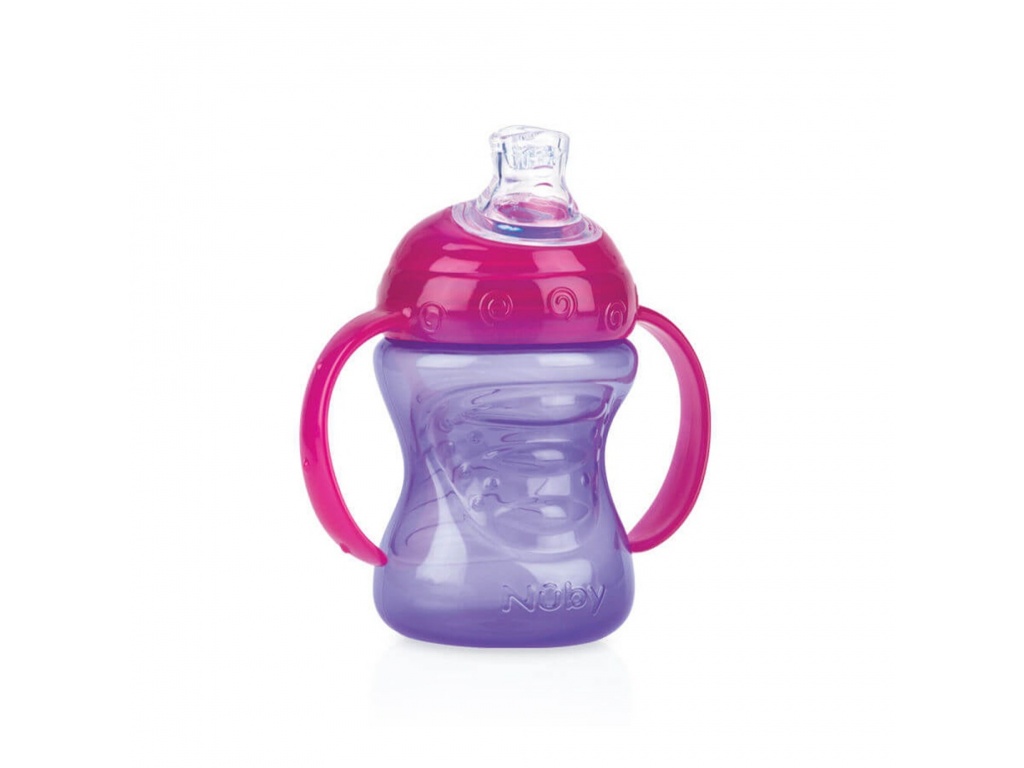 Nuby Vaso de Entrenamiento Superspout Asas 240 Ml