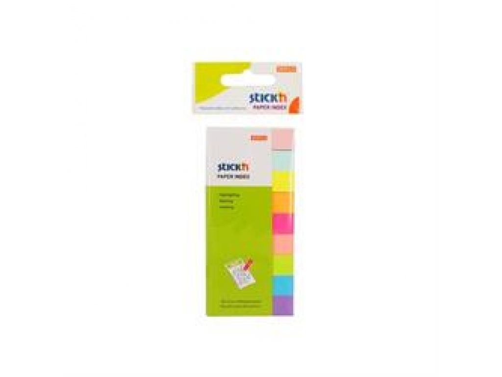 INDICE STICK EN PAPEL 9 COLORES 50X12 MM