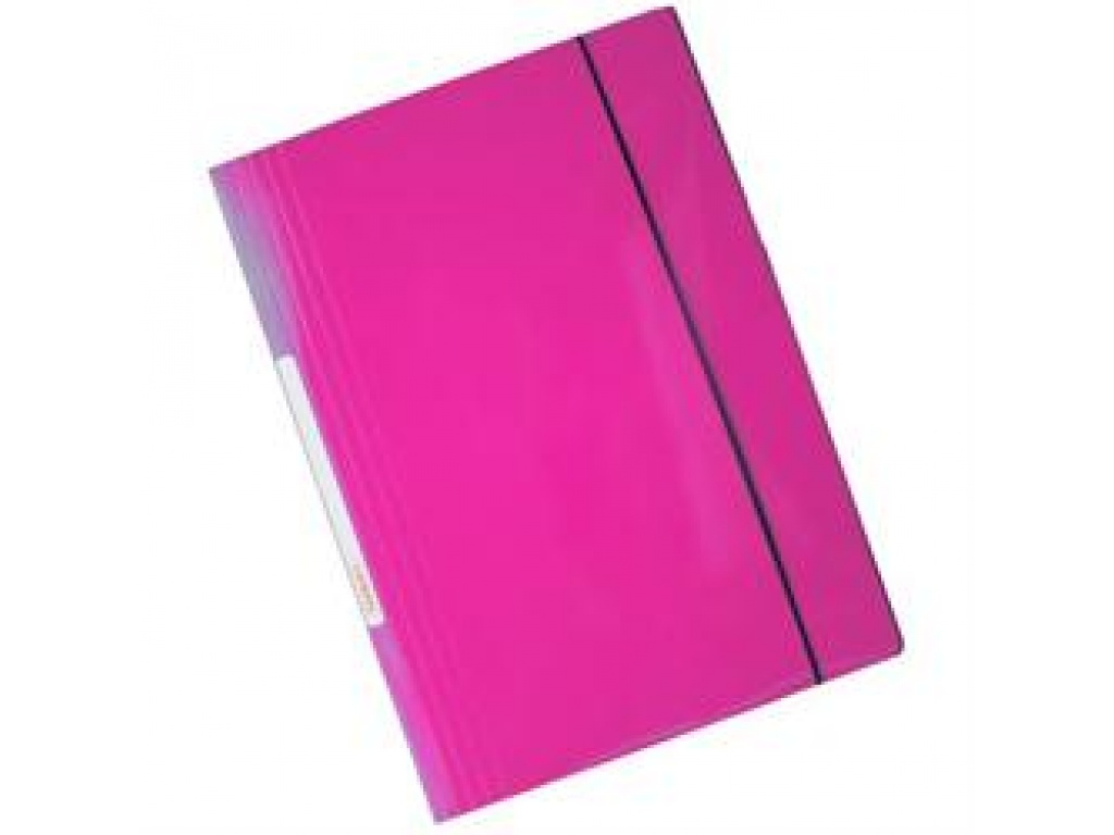 CARPETA CON ELASTICO TEORIA+  PLASTIFICADA VIOLETA