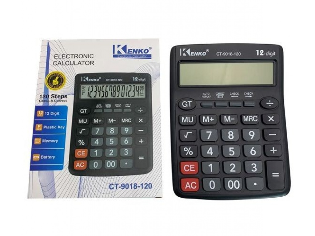 CALCULADORA MESA KENKO CT-9018