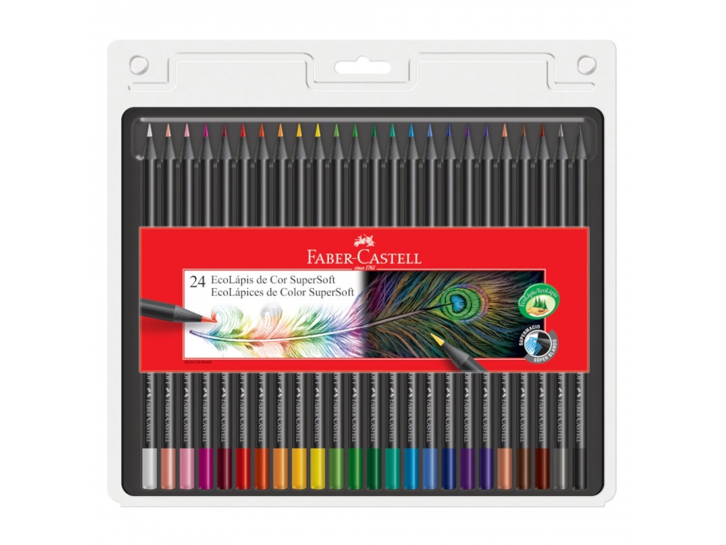 LAPICES SUPERSOFT X 24 FABER CASTELL