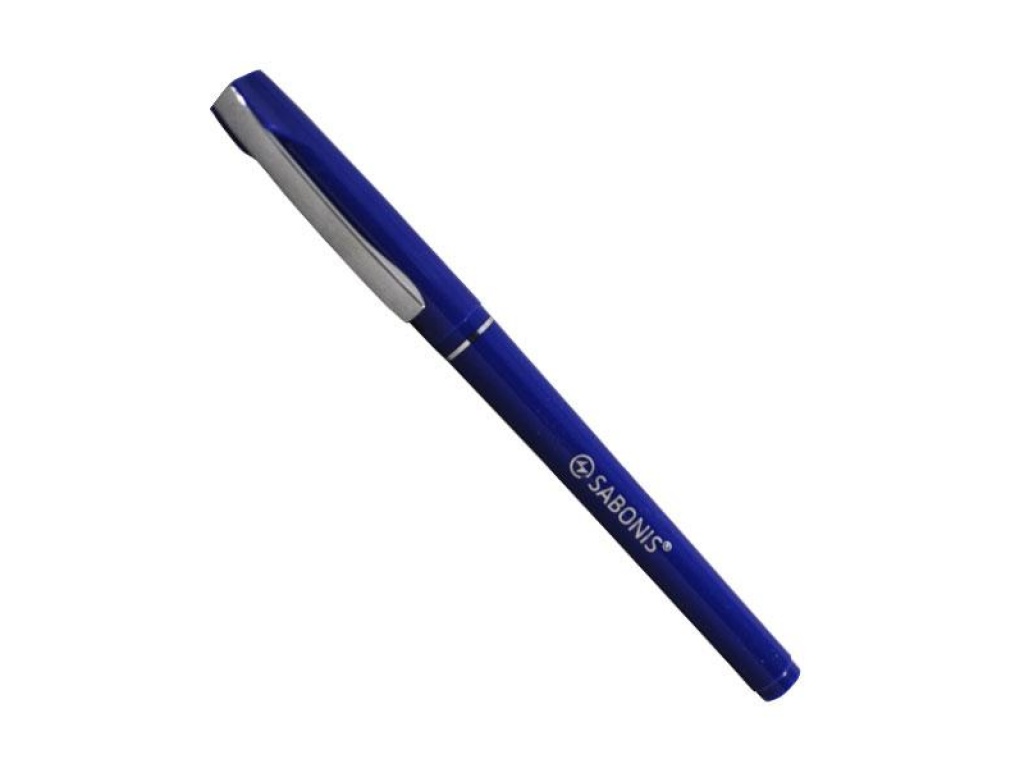 BOLIGRAFO ROLLER 0.5 SABONIS AZUL 1.0 TINTA LIQUIDA