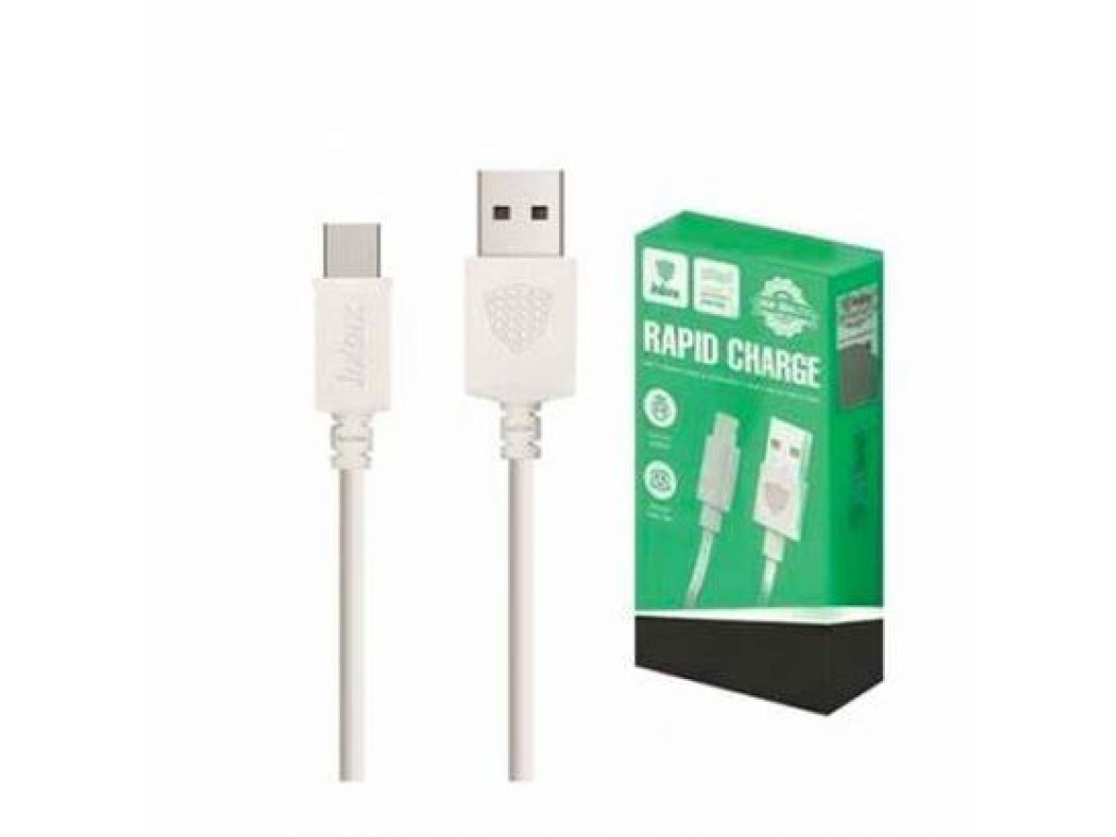 CABLE INKAX TIPO C BLANCO CB-01