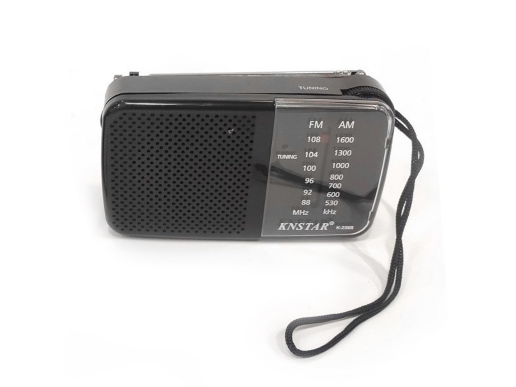 RADIO HORIZONTAL AM FM EN CAJA 2AA