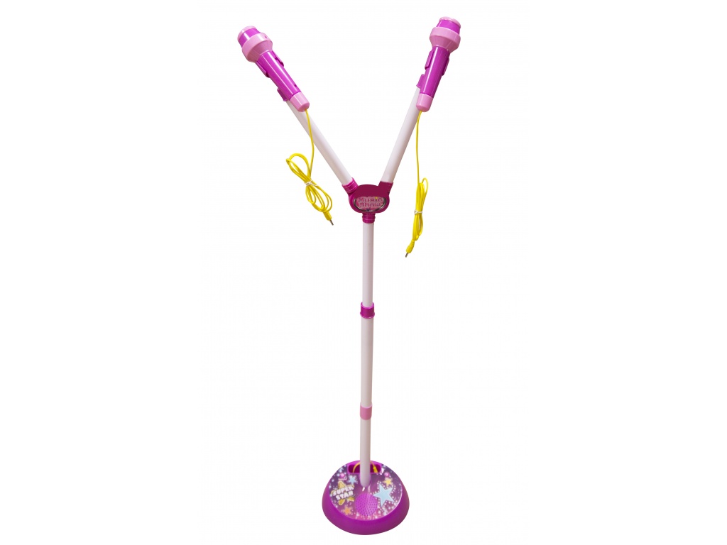 MICROFONO CON BASE KARAOKE