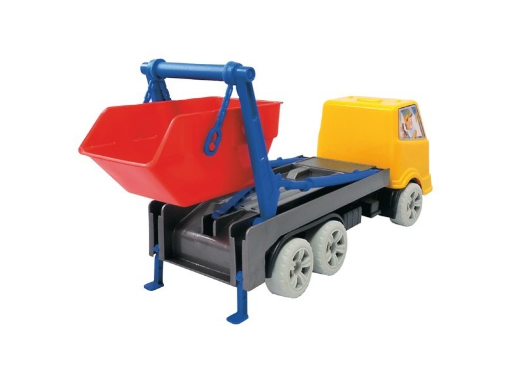 CAMION RUEDAS LIBRES CON VOLQUETA CAJGB 85