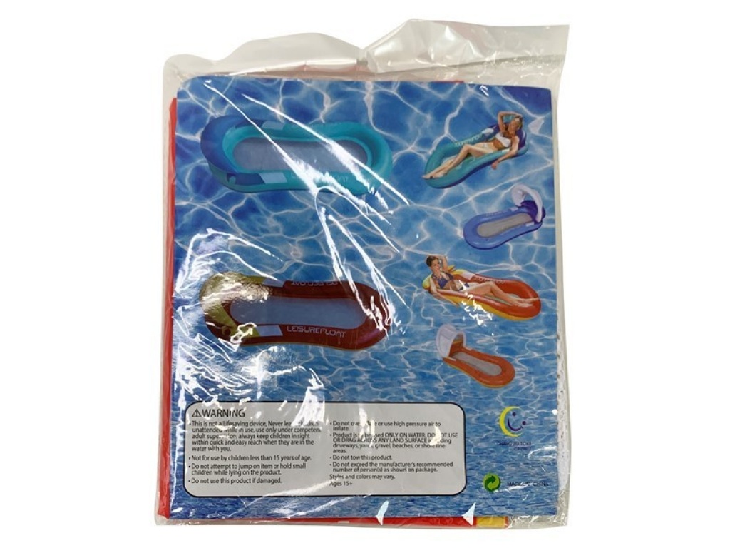 INFLABLE COLCHONETA CON RED 6851