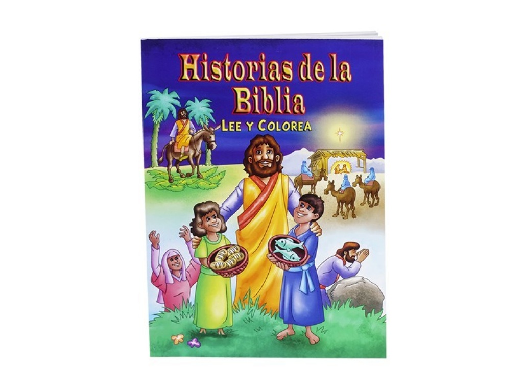 LIBRO PARA COLOREAR BIBLIA  4017   6727