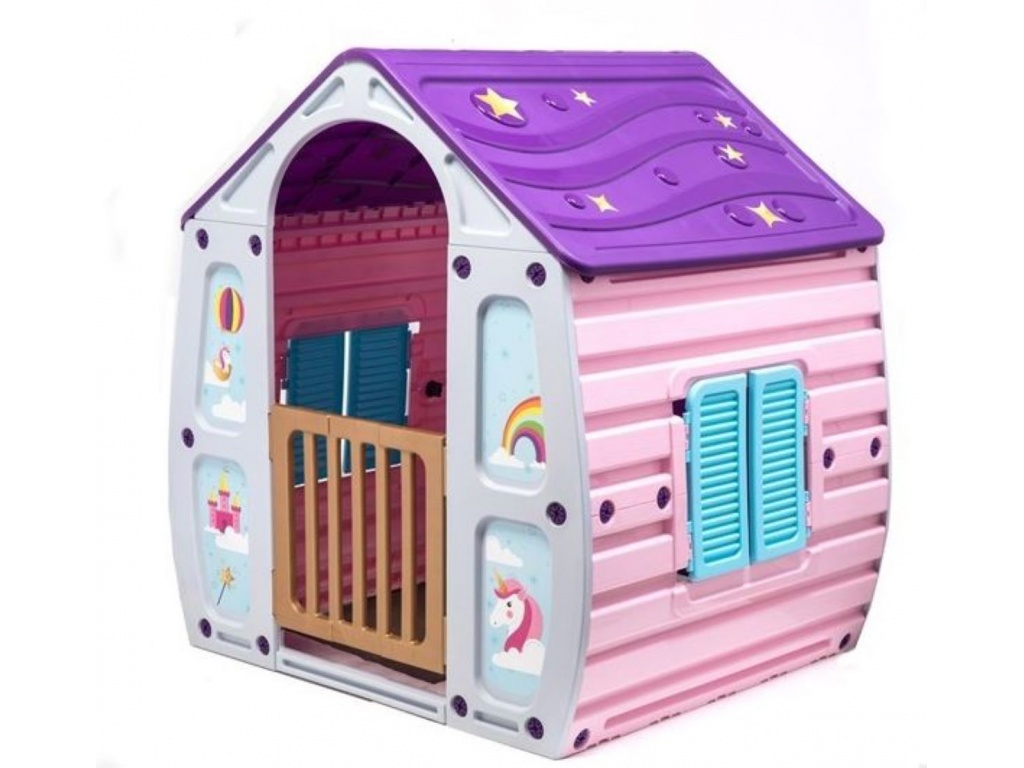 CASA PLASTICO UNICORNIO STARPLAY