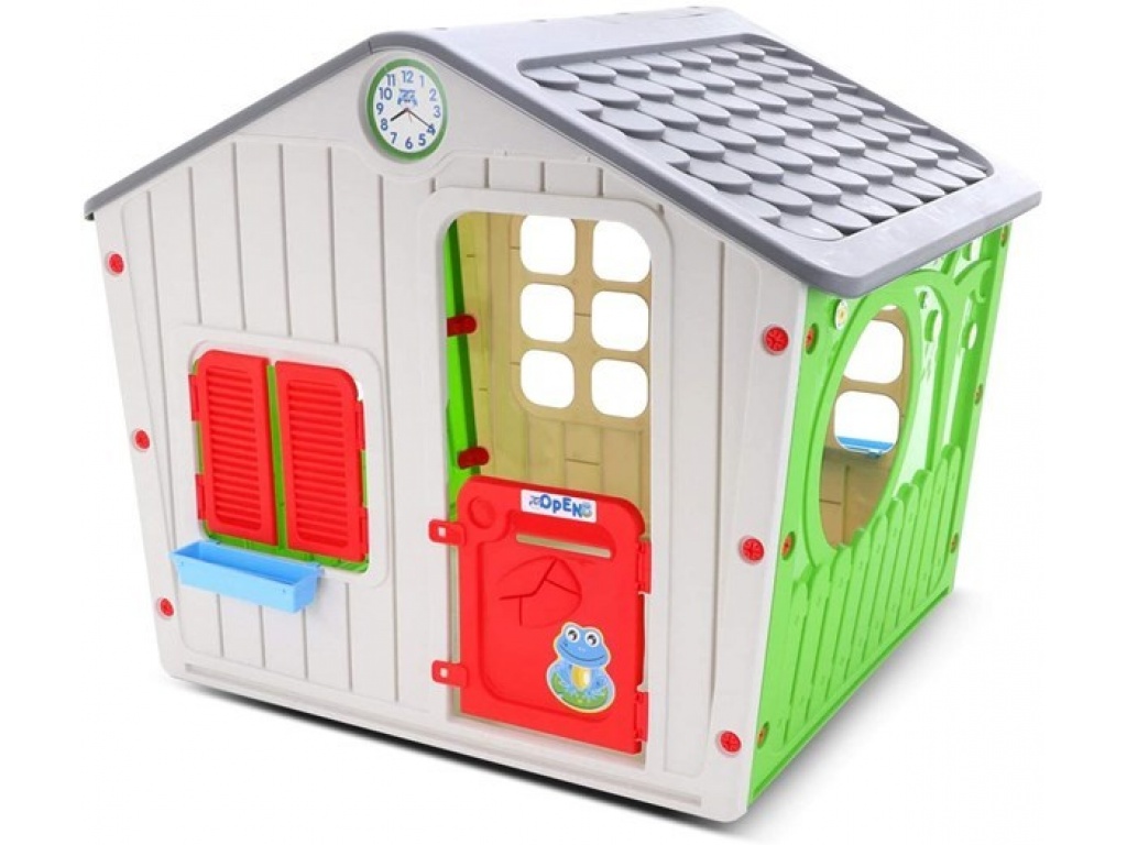 CASA INFANTIL NIO STARPLAY CASITA RELOJ GRANDE GRIS