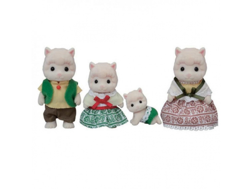 SYLVANIAN FAMILIES FAMILIA DE ALPACAS WOOLLY