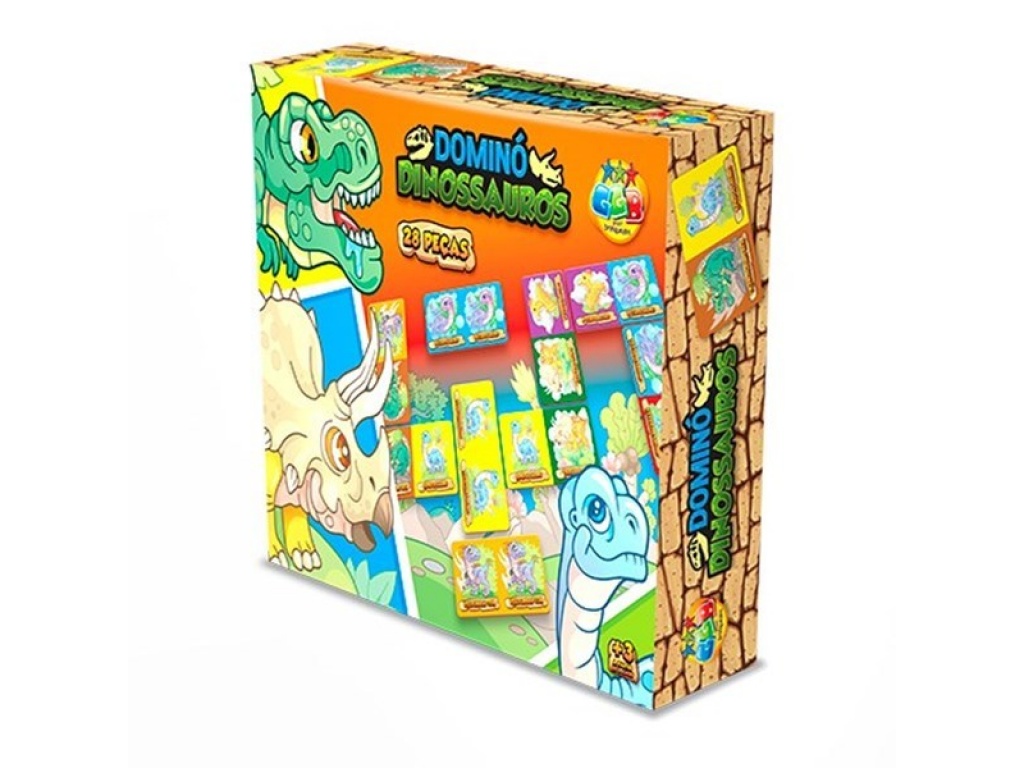 JUEGO MESA DOMINO DINOSUARIOS GB 1018