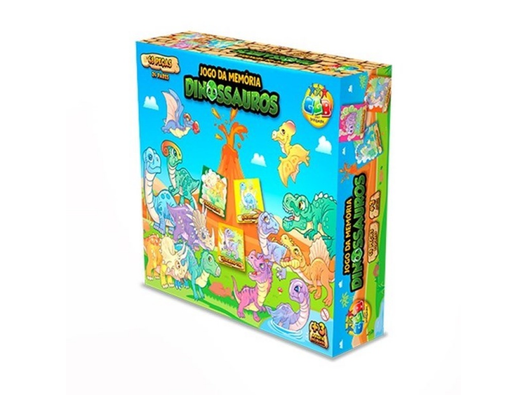 JUEGO MESA MEMORIA DINOSUARIOS GB 1003