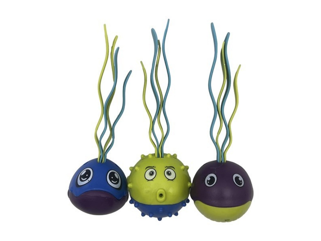 JUEGO PISCINA SUMERGIBLES PECES X3 0723
