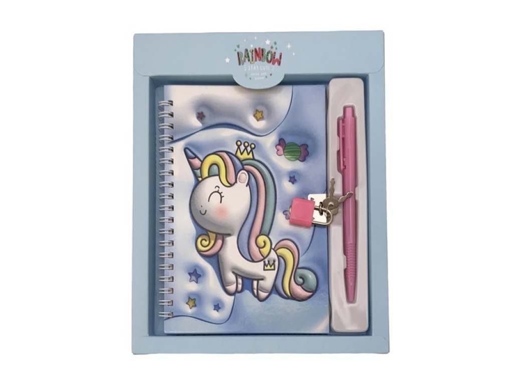 DIARIO INTIMO CON LLAVE Y LAPICERA UNI 1209