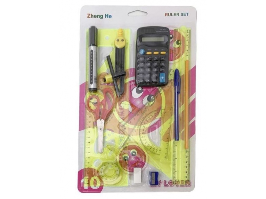 SET ESCOLAR 11 PIEZAS CALCULADO BC  1339
