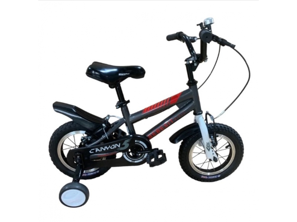 BEBESIT BICICLETA R12 CANYON BK001 GRIS