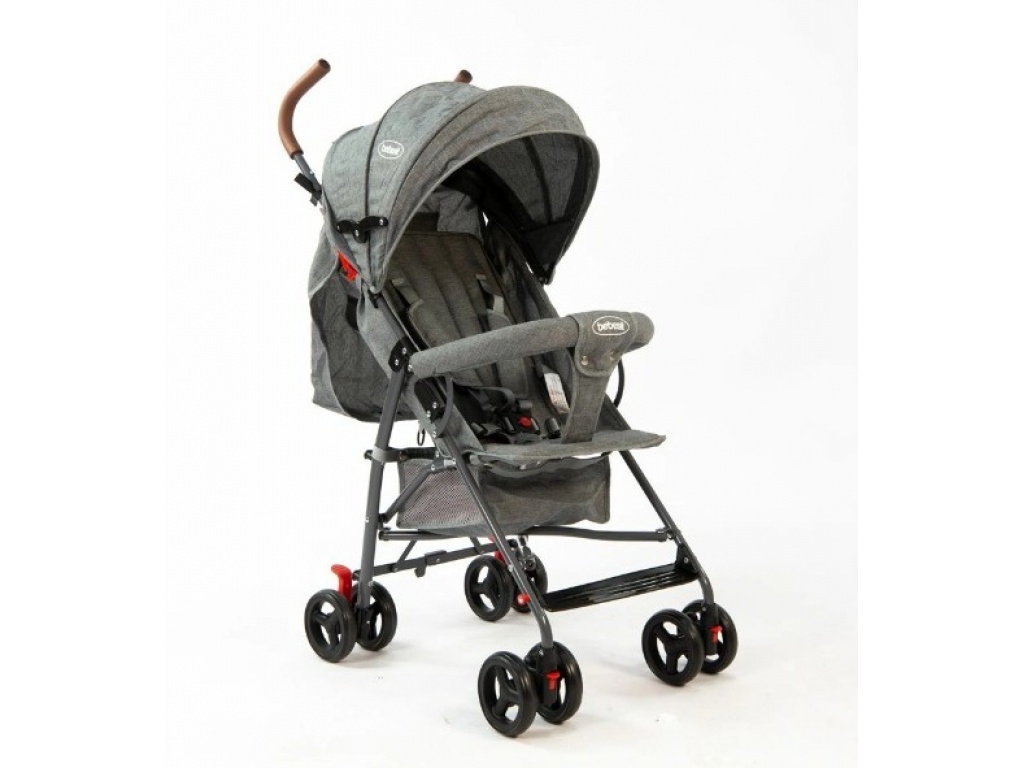 COCHE BEBE PARAGUAS 8 RUEDAS BEBESIT G310 GRIS