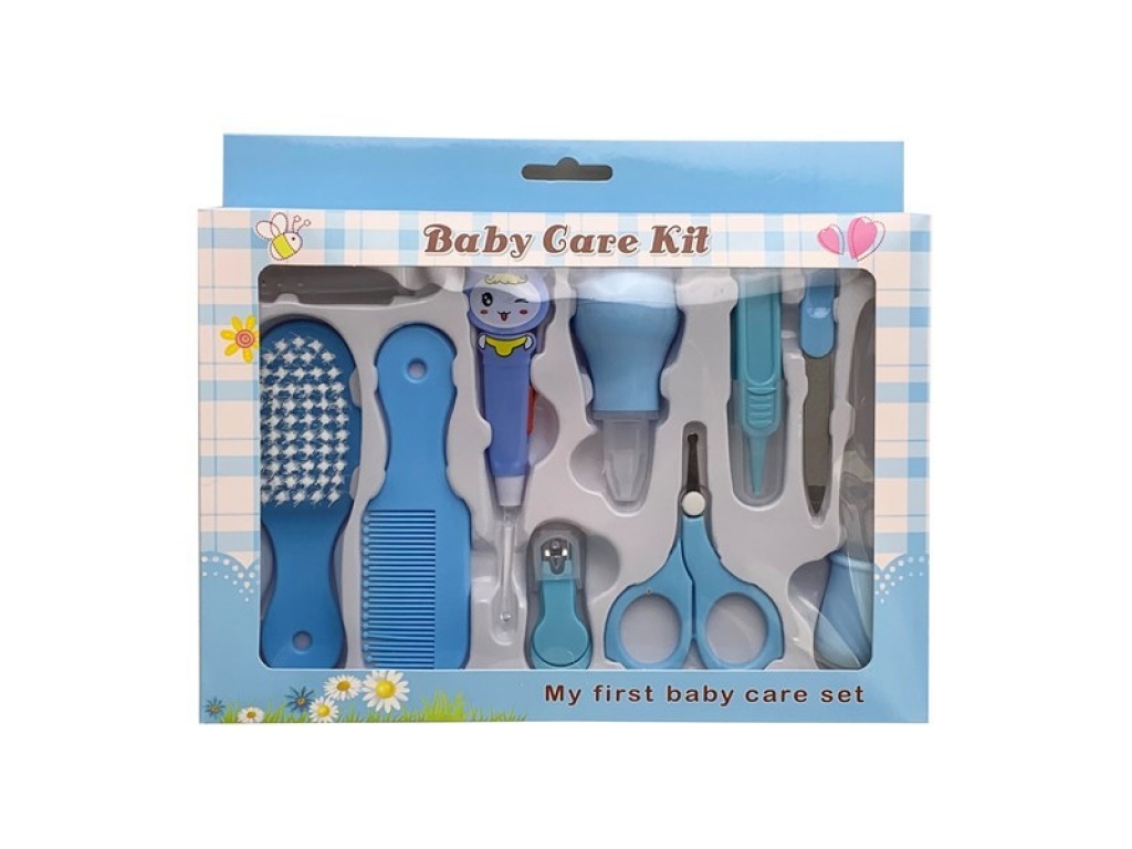 CEPILLO PEINE TIJERA CON ACCESORIOS BEBE CL 496B