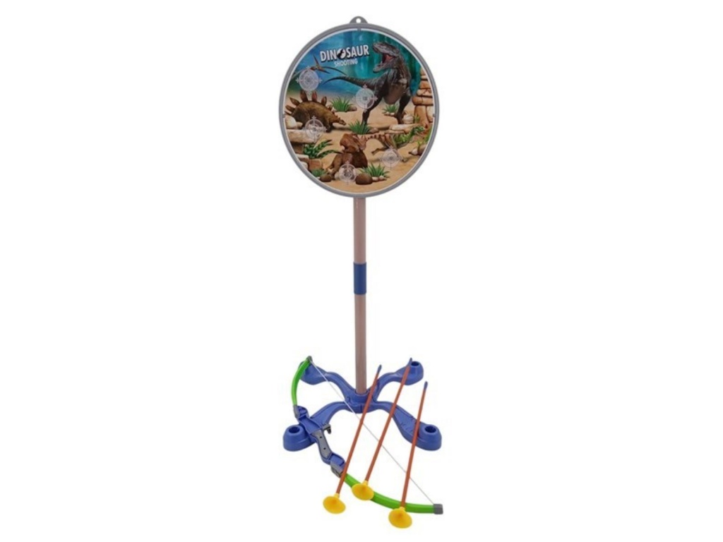 ARCO Y FLECHAS X3 DINOSAURIO BLANCO 6876