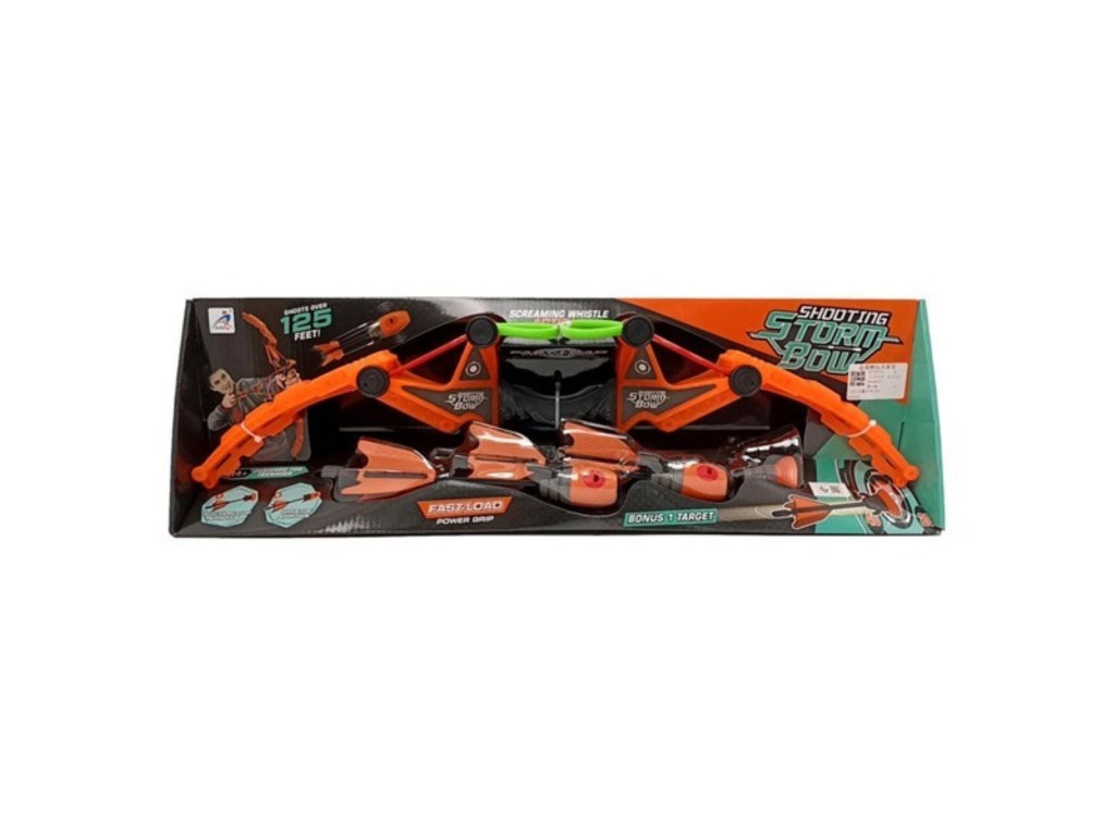 ARCO Y FLECHAS CON GOMAS CON BLANCO 8538