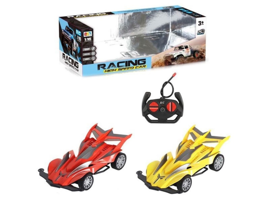 AUTO CON CONTROL REMOTO CARRERAS CON ALREON EN CAJA 7538