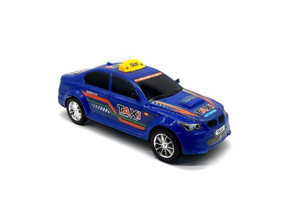 AUTO TAXI A FRICCION EN BOLSA 5365
