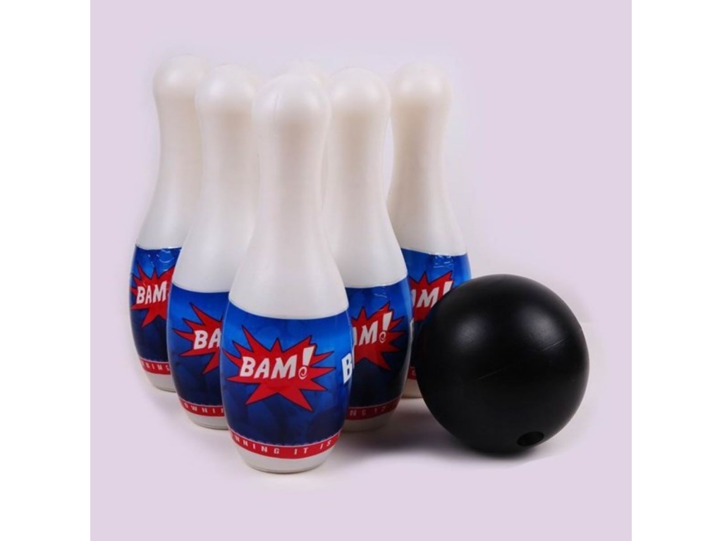 BOWLING 7 PIEZAS PLASTICO GRANDE 0141