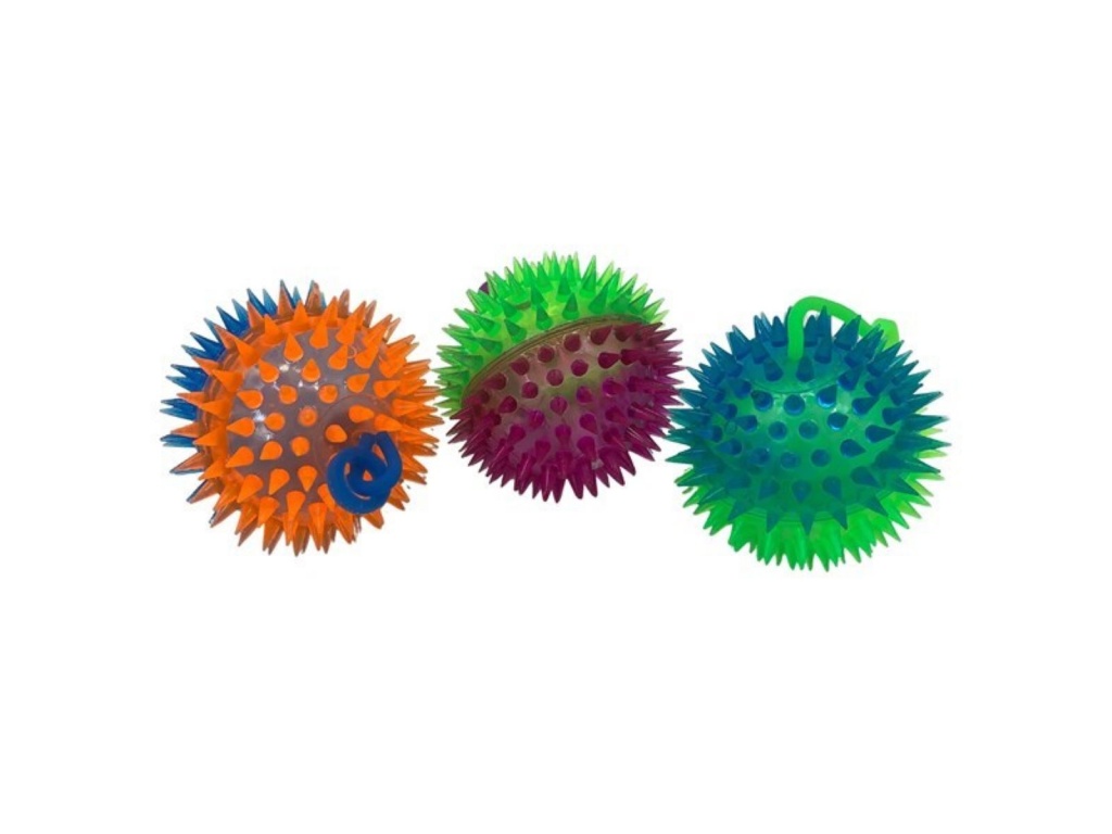 PELOTA GOMA PINCHOS LUZ SON9008