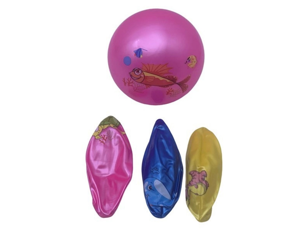 PELOTA GOMA CON DISEO 0784