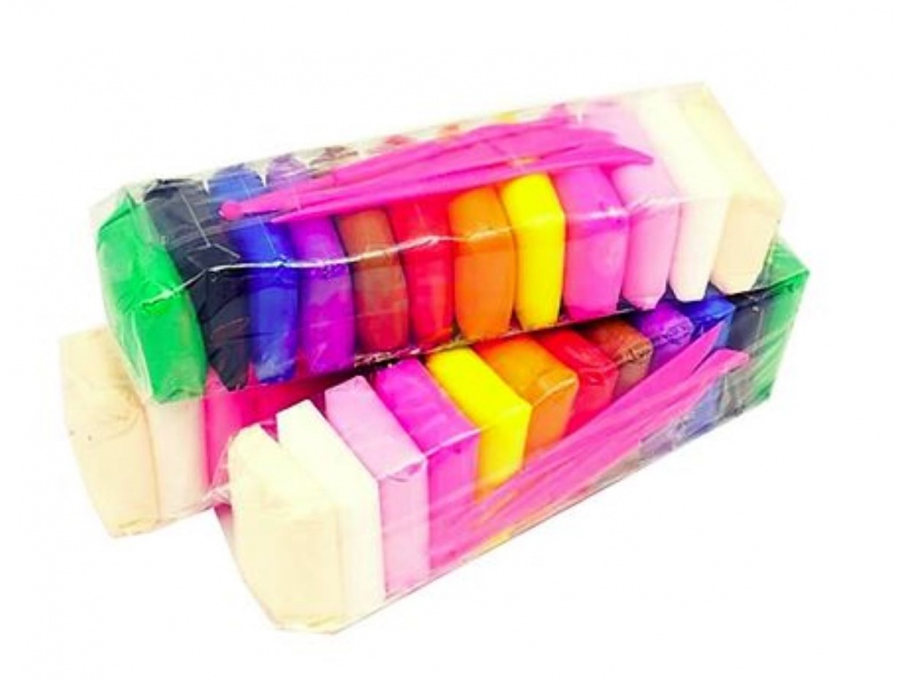 MASA PARA MODELAR SOFT X12 8G COLORES CHICA