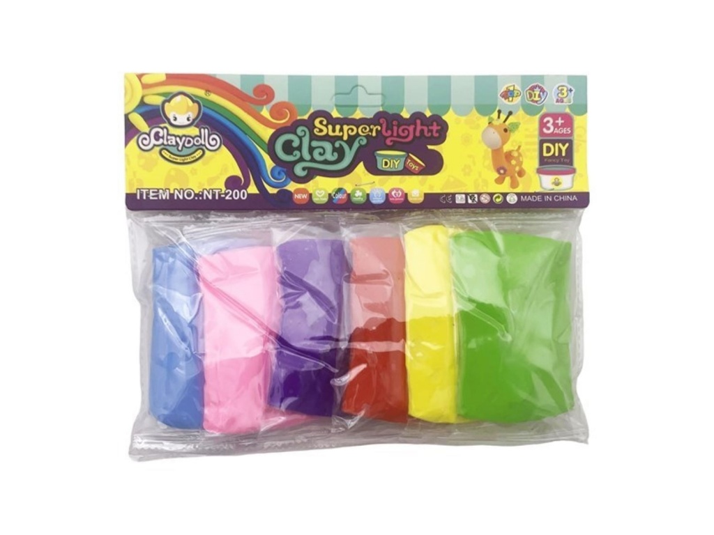 MASA PARA MODELAR SOFT X6 15G COLORES 0828